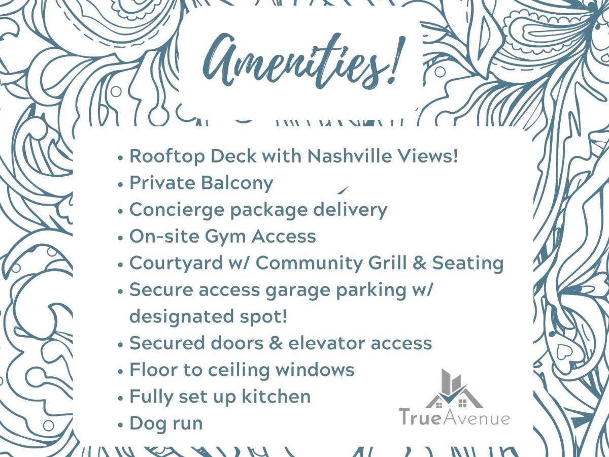 Luxe + Modern Johnny Cash Inspired Executive Condo Nashville Exterior photo